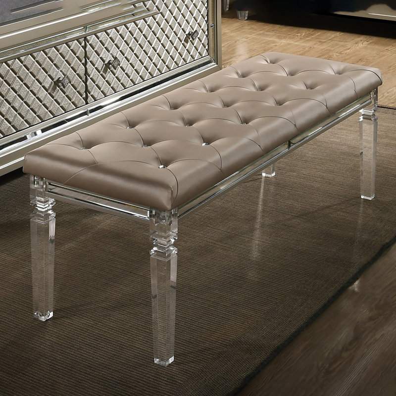 Banc en similicuir Ares