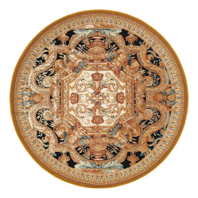 Indoor/Outdoor Traditional Area Rug