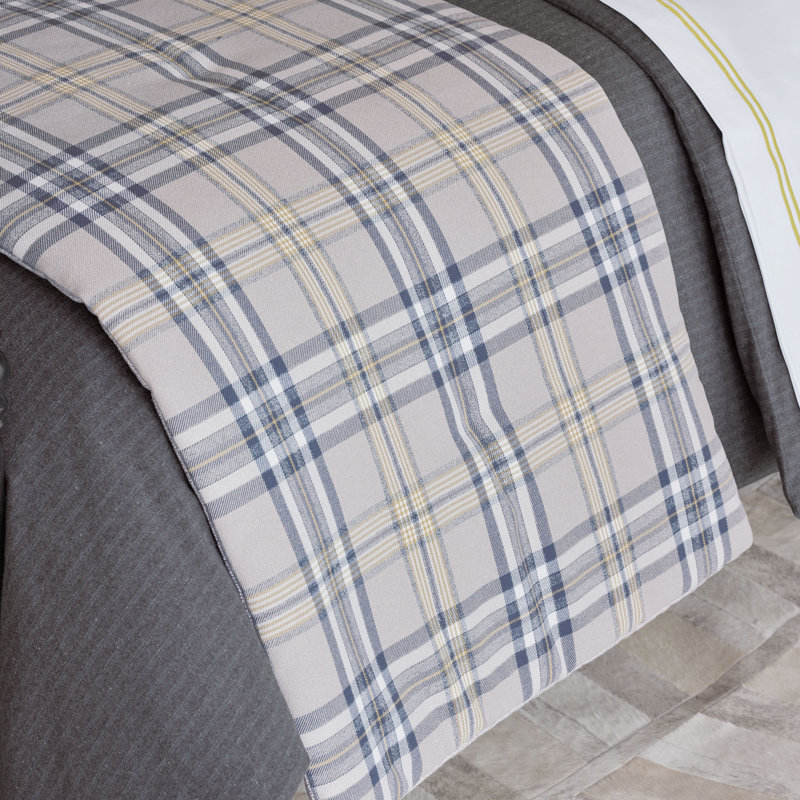 Pattinson Plaid Bed Runner, Twin
