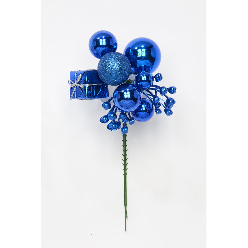 Boule de Noël, cadeau, baie, choix, Bleu