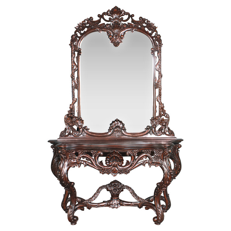 Ensemble de console et miroir La Vendange