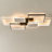 Modern Rectangular Elegant Dimmable Led Ceiling Light With Remote Control-904311671-899091650