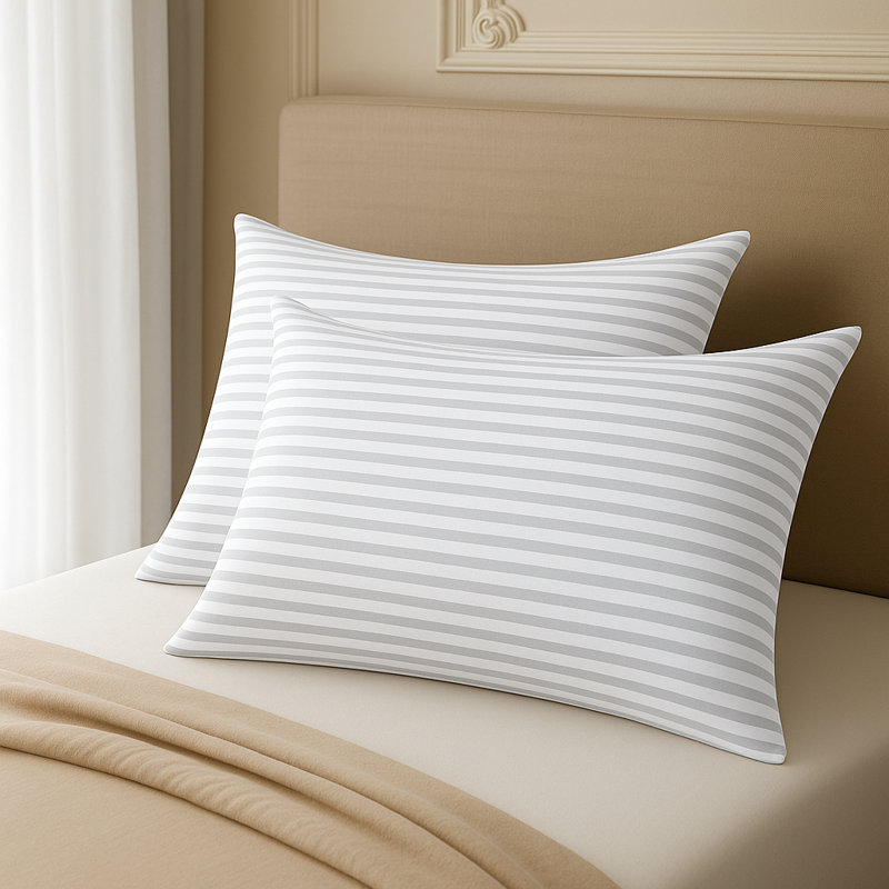 Bloomfield Virgin PSF Filling Plush Cooling Pillow, Queen Pillow: 18" x 26"