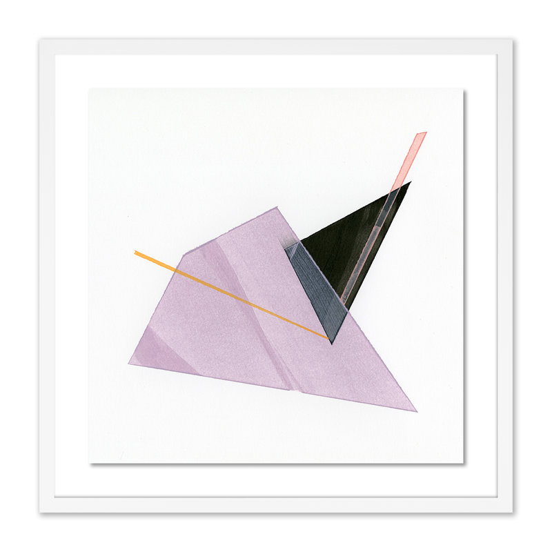 Other 2 Print by Kyle Marshall, 24" H x 24" W x 1.5" D, White