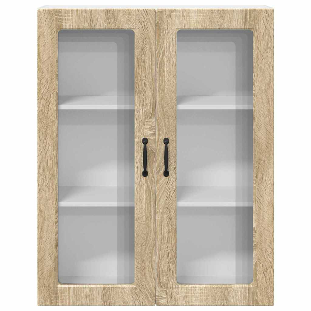 Vidaxl Kitchen Wall Cabinet With Shelf Concrete Grey 80 X 31 X 100 Cm