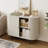 Jamyia Wood Sideboard with 2 Doors and Adjustable Shelves-1111149693-1134328739