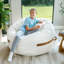 Fauteuil à billes en mousse surdimensionné Big Joe Fuf-118103322-118103318