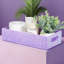 Panier de rangement en strass scintillant avec poignée, plateau de réservoir de toilette et organisateur de meuble-lavabo pour la décoration de salle de bain et l'organisation du comptoir