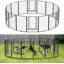 Panel Steel Pet Barrier With Door-115727291