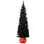 Le demi-arbre d'Halloween avec lumières oranges 6 pi The Holiday Aisle®