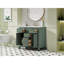 Ensemble de meuble-lavabo 36 po avec lavabo en céramique 36 po, meuble-lavabo simple autoportant moderne avec 4 tiroirs et 2 armoires, meuble de rangement pour la salle de bain, ensemble de meuble-lavabo