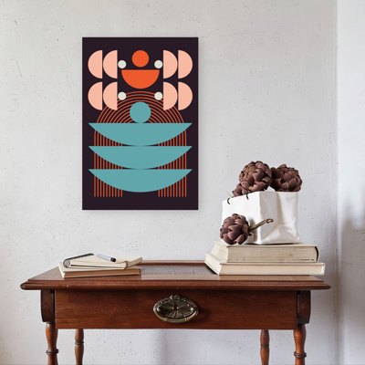 Reproduction d'art géométrique abstrait géométrique