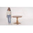Toccata Extendable Round Solid Wood Base Dining Table-829423186