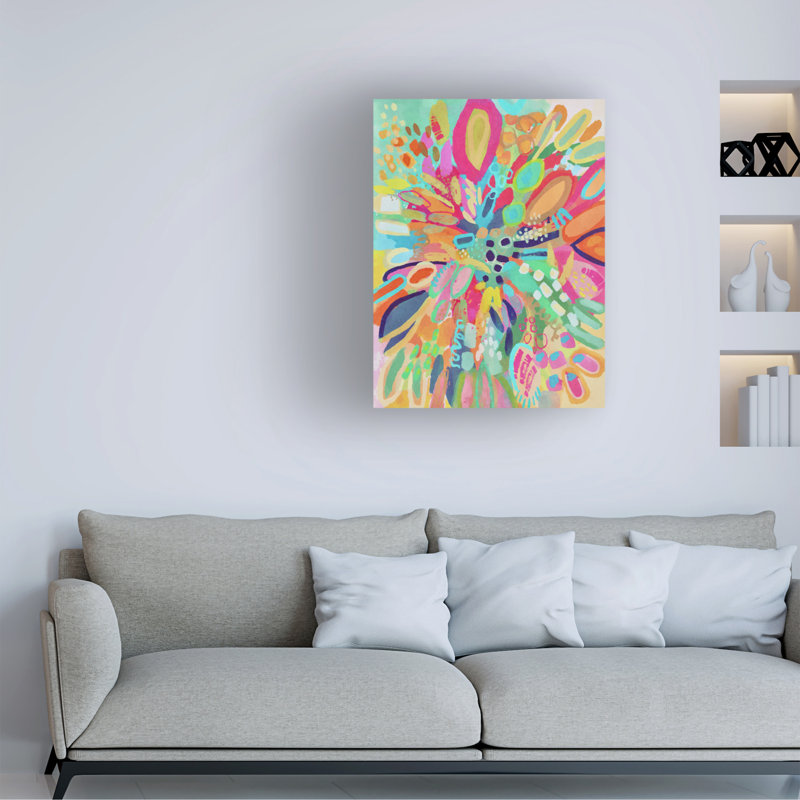 Art mural sur toile tendue - "Celebrate" de Suzanne Allard pour décoration de salon, de chambre à coucher ou de bureau - 24 x 32