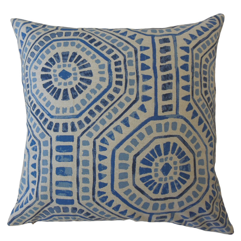 Coussin Nahuatl, 18 po x 18 po