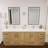 Victoria 83.5'' Double Bathroom Vanity with Acrylic Top-98195041
