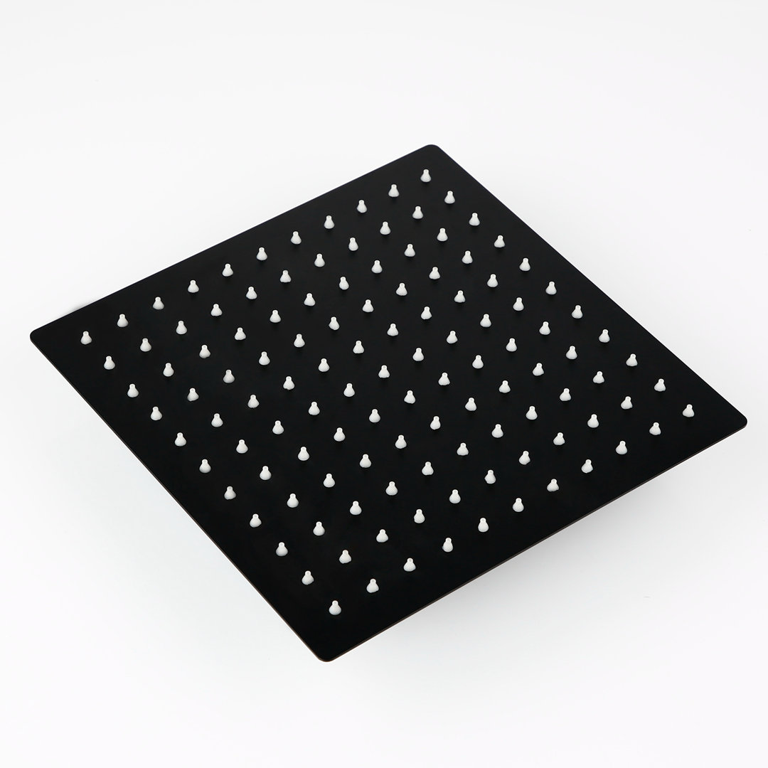 Universal 10 Inch Suqare High-Pressure Rainfall Fix Shower Head Modern Space 