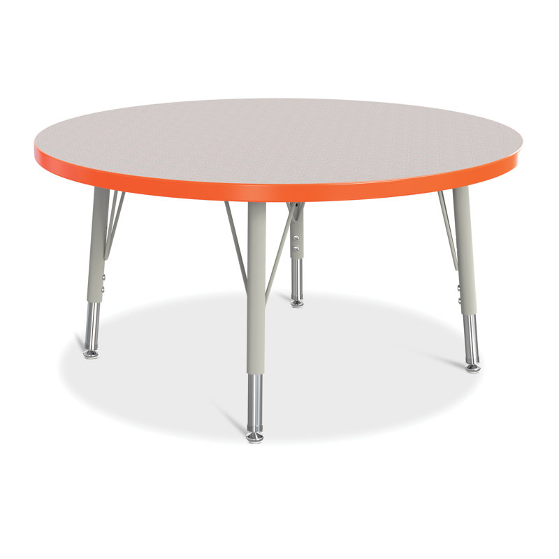 Tables rondes Berries®, H 24 po x l 36 po x P 36 po, Gris / vert