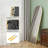 58" x 15" Arched Full Length Mirror