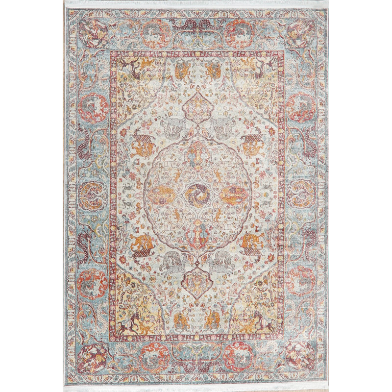 Syrine Animal Print Indoor Rug, Rectangle 3'11" x 5'7"