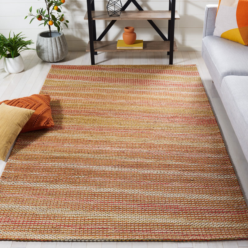 Tapis performance tissé à la main Hctor, Rectangle 8 pi x 10 pi