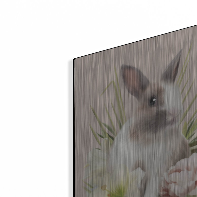 " Easter Bunny Floral " Print