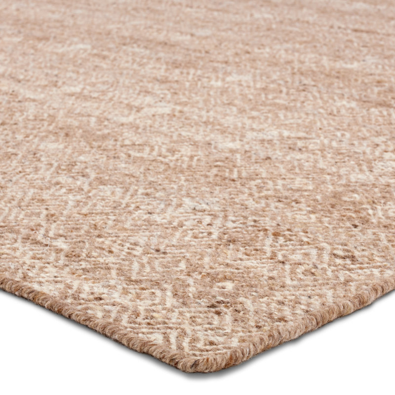 Dakota Fields Wythe Handwoven Tribal Brown Runner, Rectangle 8'6" x 11'6"