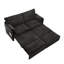 Canapé-lit escamotable de 73,6 pouces, canapé-lit en tissu chenille 3-en-1, rangement latéral et fauteuil de chargement USB / C pour salon, chambre à coucher, appartement