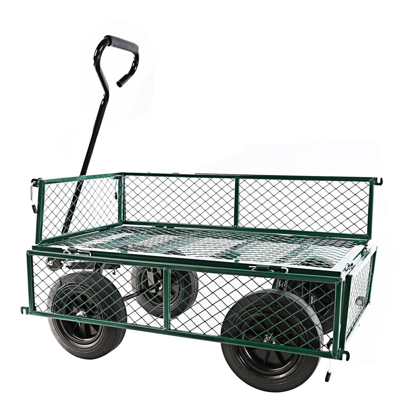 Wagon Cart Garden Cart, Green