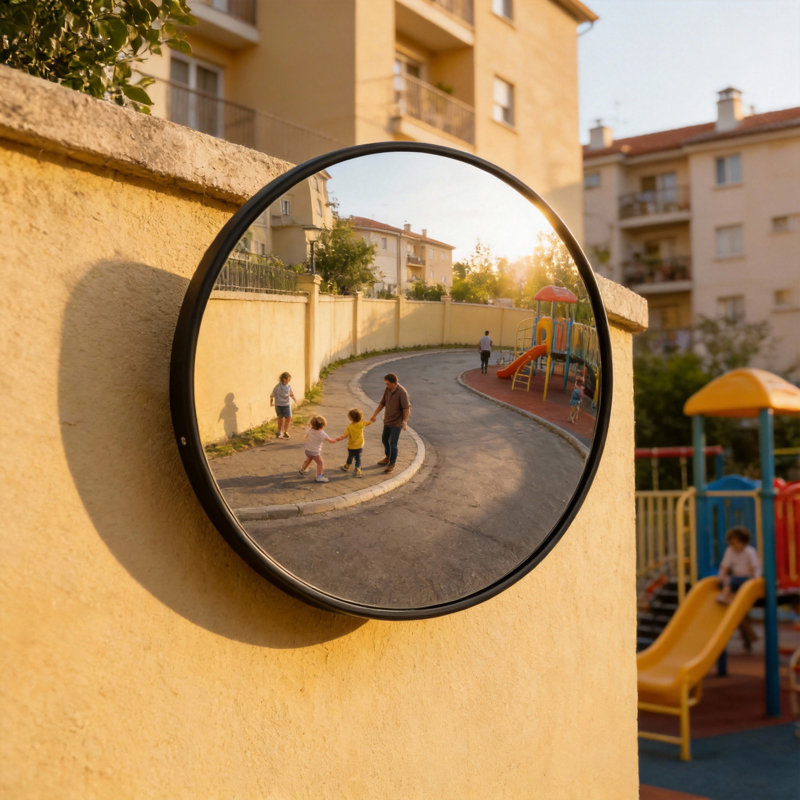 Ouled 12" Convex Wall Mirror
