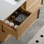 Wall Mounted Single Double Single Vanity Bathroom Vanity With Acrylic Top