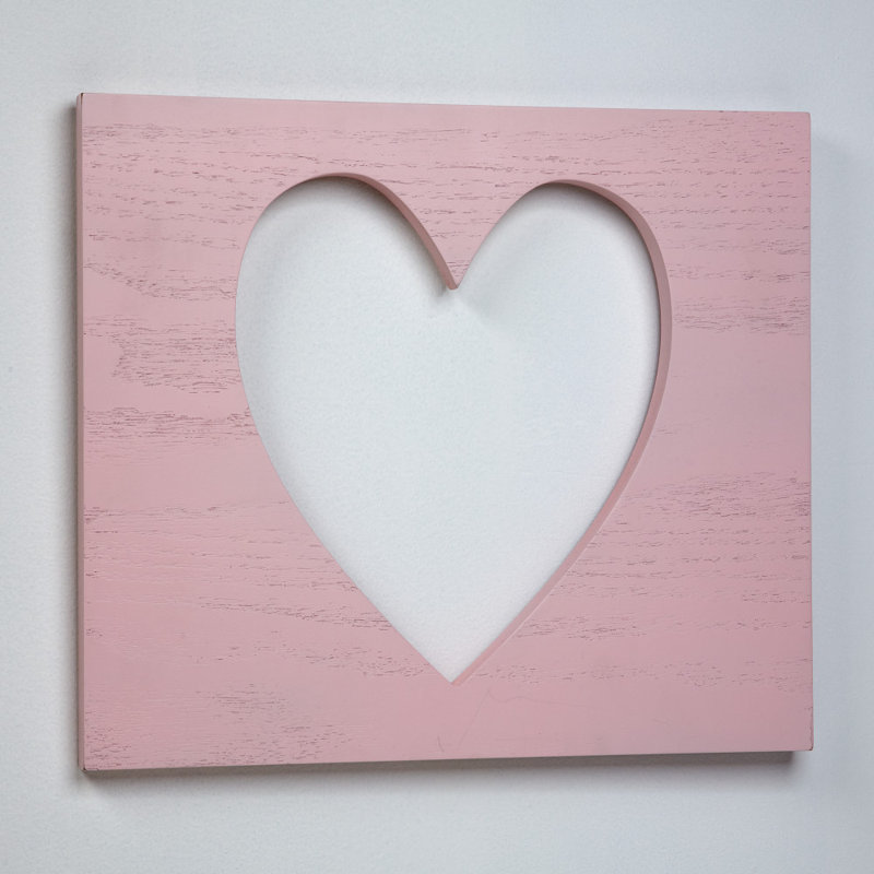Plaque murale en bois Heart of Gold