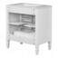 Meuble-lavabo de 30 pouces avec lavabo, style rétro, portes à fermeture douce et grand rangement pour les salles de bain modernes-129184360