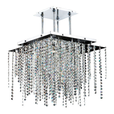 Lustre géométrique 5 lumières unique/à l’état Cohen-Arazi