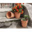 Ensemble de pots à fleurs en terre cuite 3 pièces Attalla