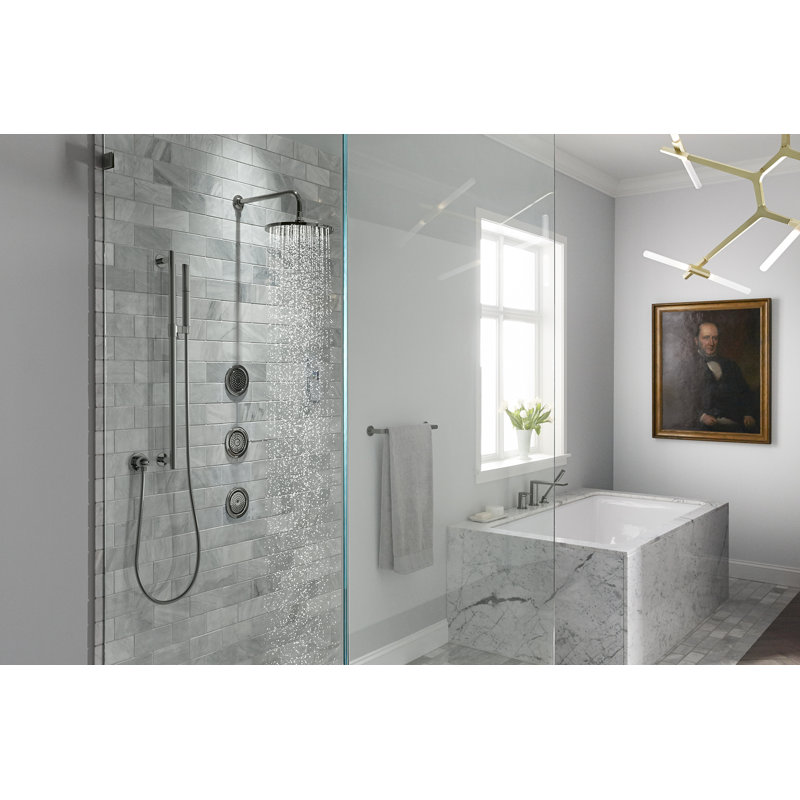 Shift Ellipse Multifunction 2-Way Ellipse Handshower, Vibrant Moderne Brushed Gold