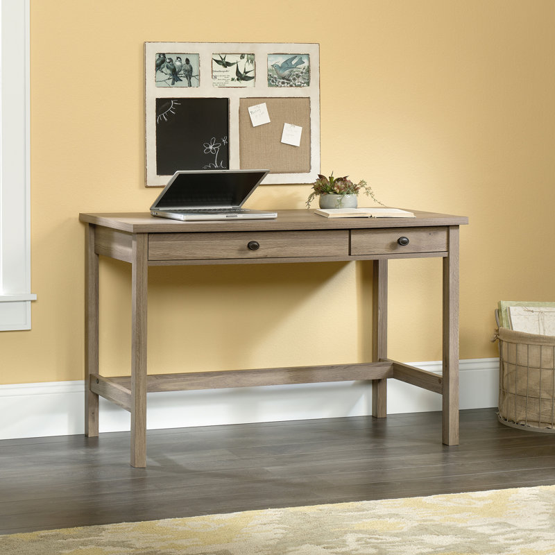 Appalachian Solid Wood Solid Wood Writing Desk, Salt Oak