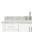 Ensemble de meuble-lavabo simple 55 po Alemanno avec plateau rectangulaire en marbre de Carrare italien de 0,75 po-238165874-227282153-227282154