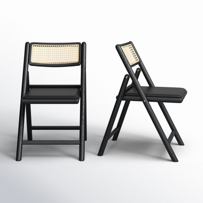 Letta Cane Folding Chair
