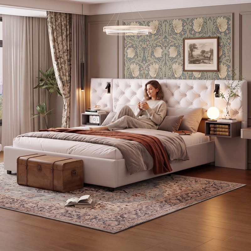 Lift Up Storage Bed Ottoman Bed, 150*200cm