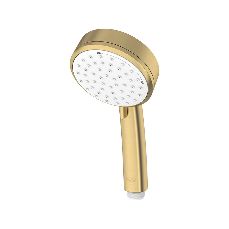 Tempesta Multi Function Handheld Shower Head, Grohe Brushed Cool Sunrise