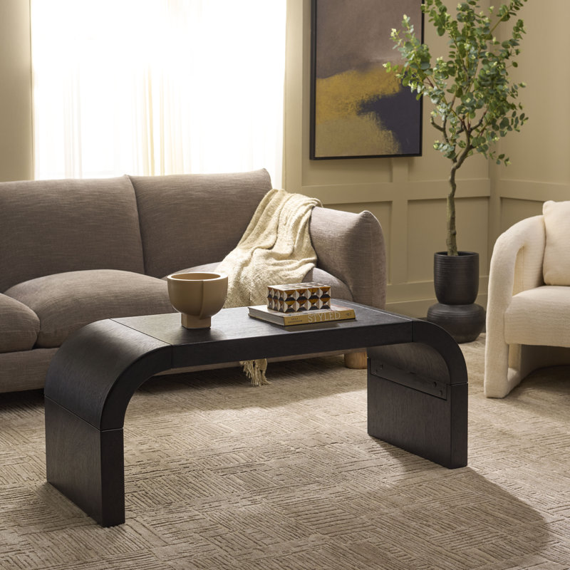 Table basse Melanja, Noir