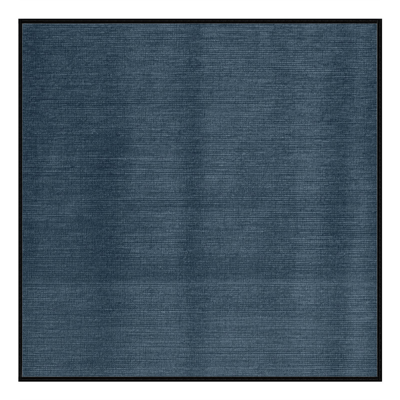 Machine Washable Solid Gray Area Rug, Square 8'