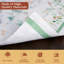 Maison d'Hermine Snowy World, ensemble de 4 napperons 100 % coton - 33 x 48 cm