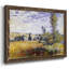 Paysage à Vetheuil, 1880, reproduction d'art sur toile-99799387-99799377