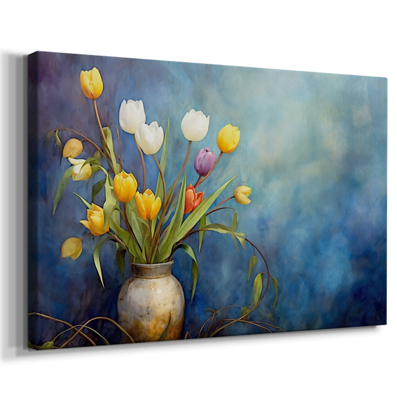 Série Floral - Lxxiv - Cavas enveloppés de galerie, 18 x 27