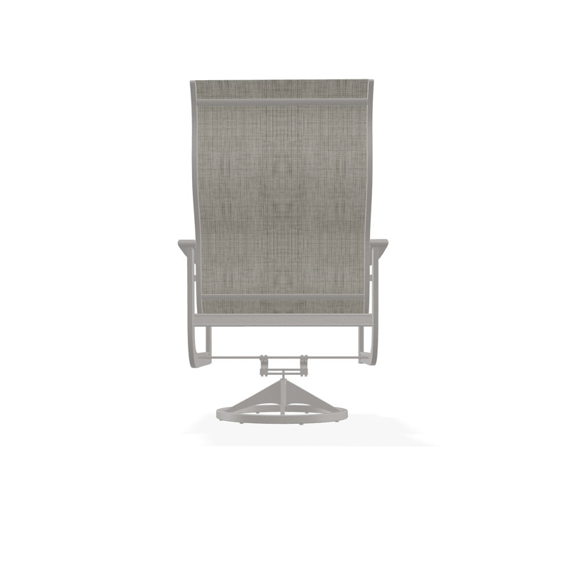 St. Catherine Polymer Outdoor Lounge Chair, Warm Gray, Sicily