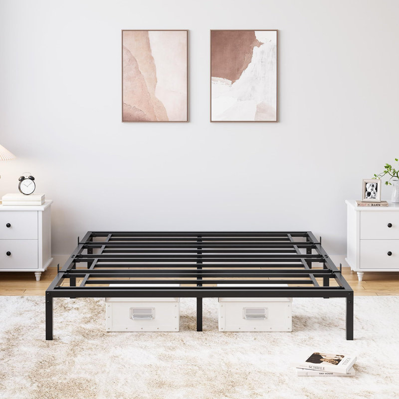 Cercado Metal Platform Bed, Full