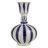 3-Piece Hand-Painted Stoneware Vase With Dots/Stripes