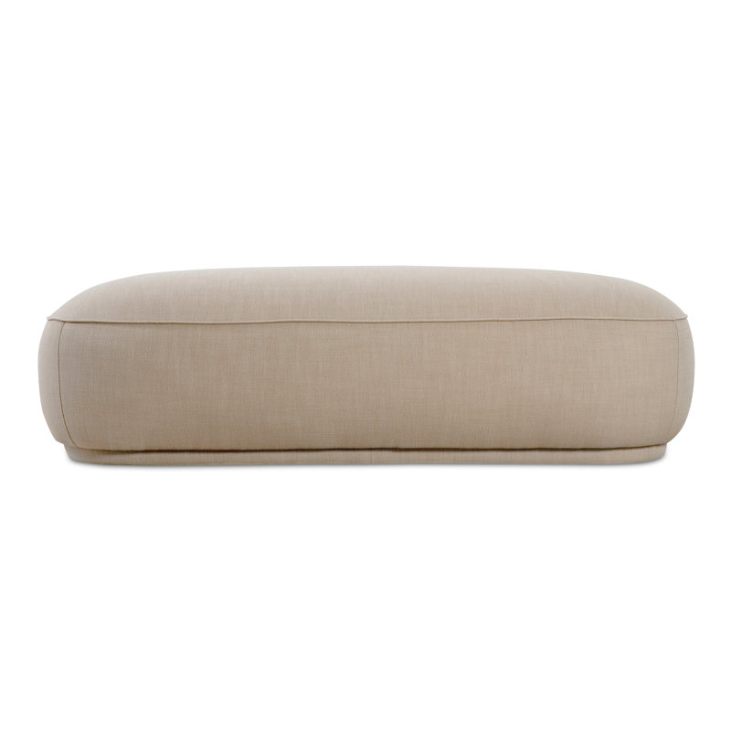 Marion Rectangular Standard Ottoman, Beige